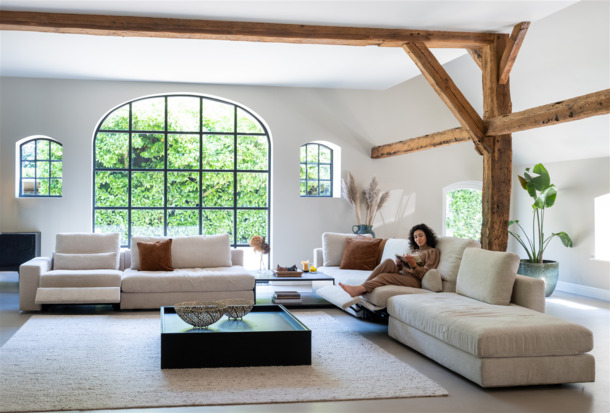 Indera design hoekzetel Luv (met ingebouwde relaxen) - 0